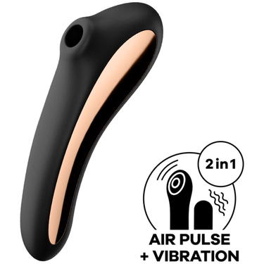 Stimolatore Dual Kiss: Onde di Pressione e Vibrazione Impermeabile